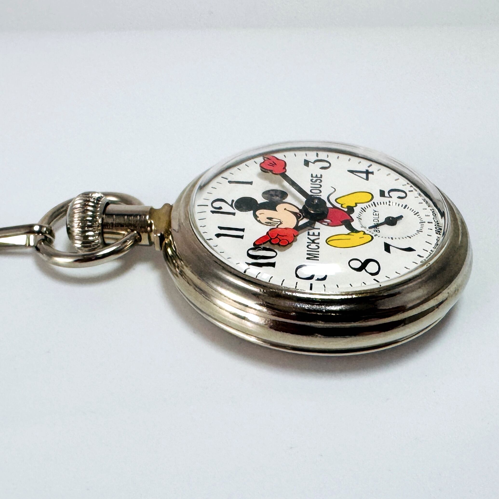 ブラッドレイ/BRADLEY【ミッキーマウス】/手巻き 1970年代/オリジナル