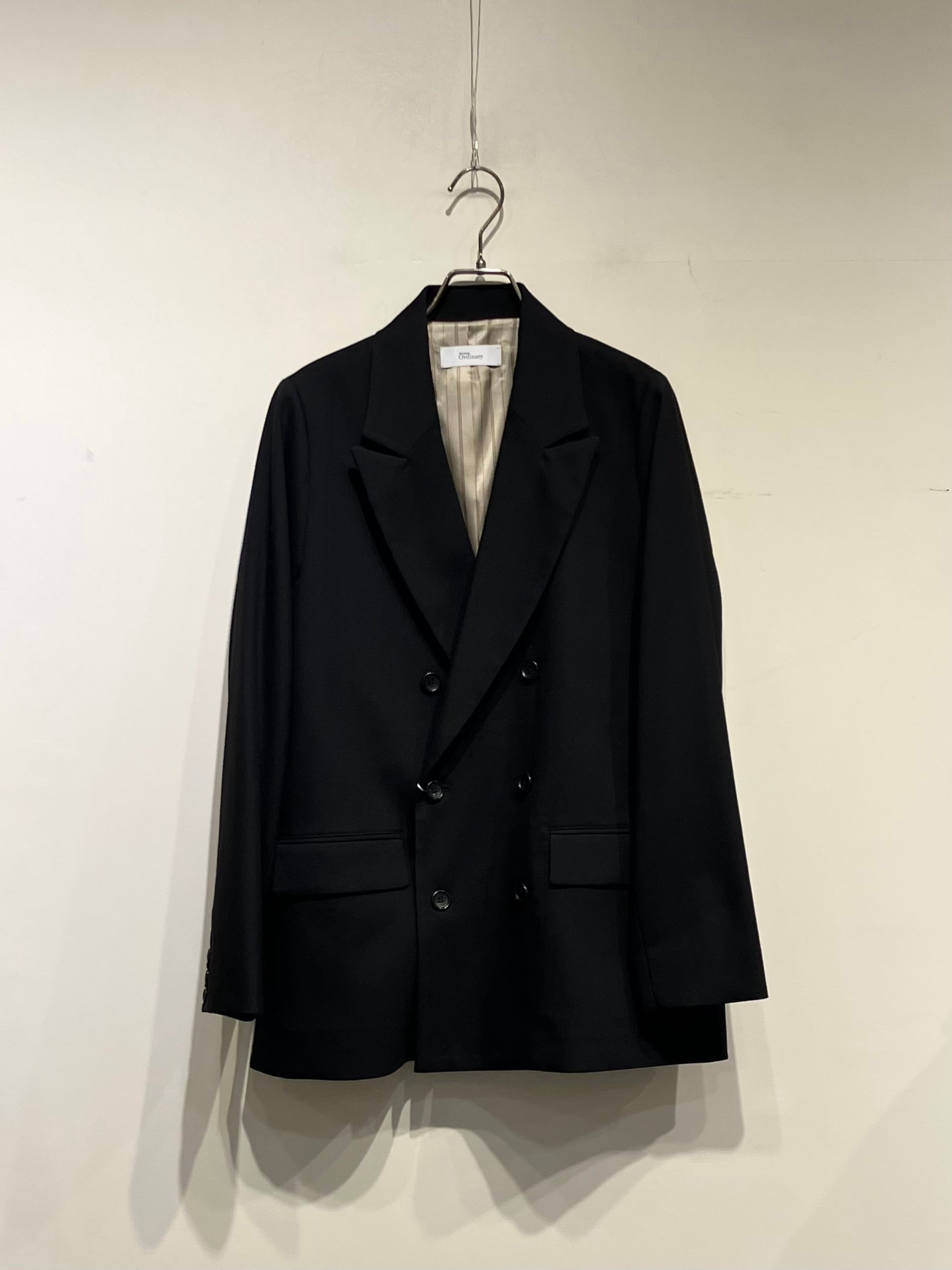 25SS】ANCELLM LINEN TAILORED JACKET (BLACK) ANC-JK43 | Pay ID