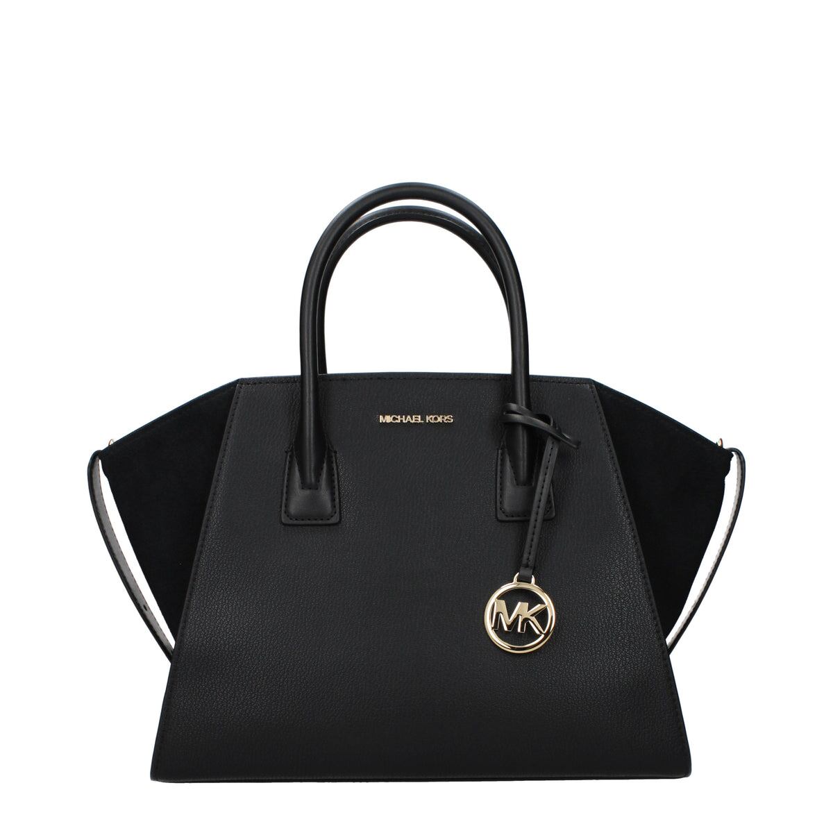 【新品】MICHAEL KORS マイケルコース レディース ハンドバッグ レザー ブラック 35F4G4VS3LBLACK