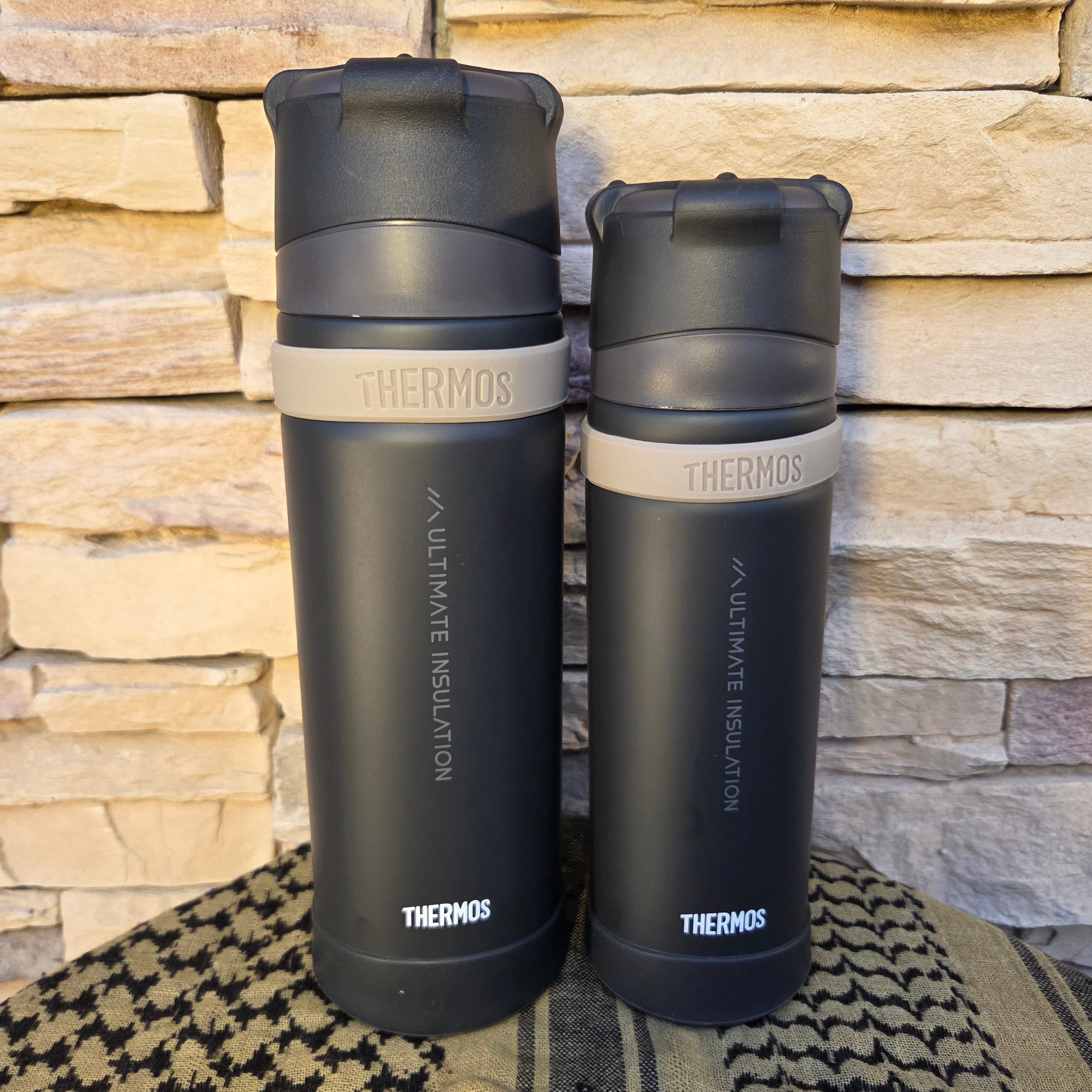 THERMOS サーモス】山専用 ステンレスボトル FFX-502 ジェットブラック