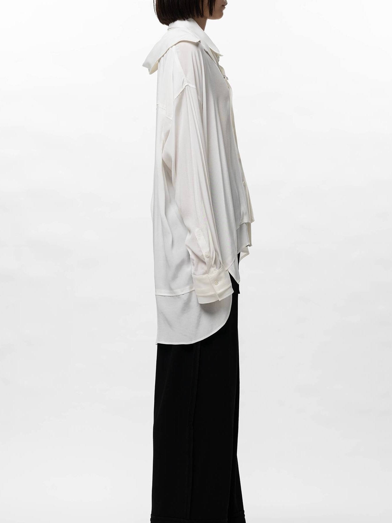 26SS】Maison MIHARA YASUHIRO ミハラヤスヒロ / Double Layered Shirt