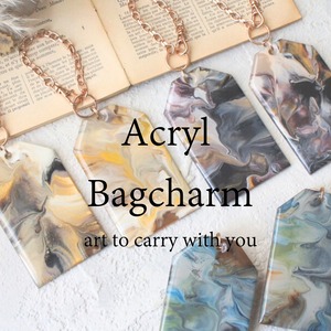 世界にひとつのAcryl Bagcharm