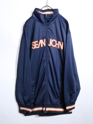 ”sean john” accent lib design satin track jacket