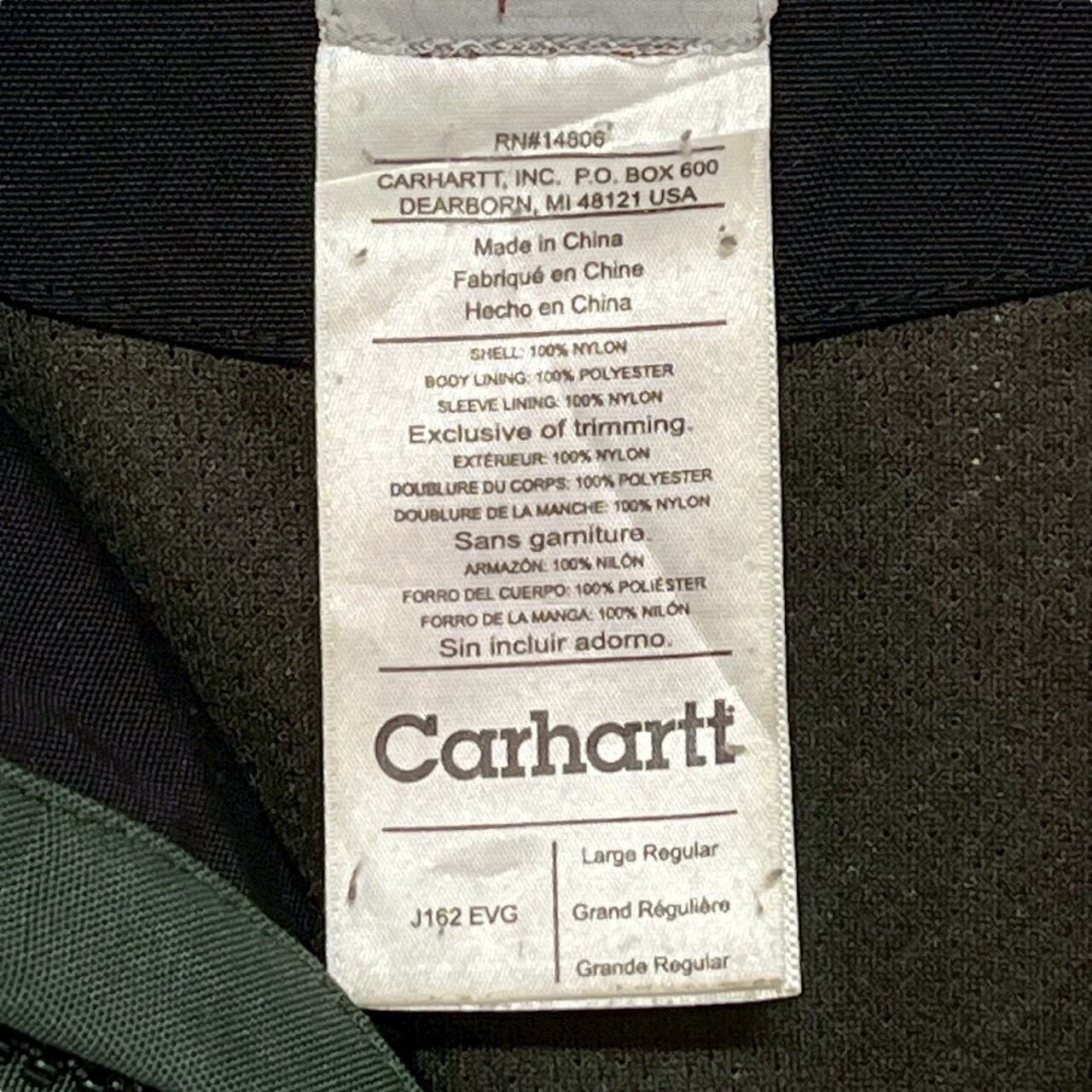 carhartt カーハート マウンテンパーカー L ラバーロゴ ワンポイント