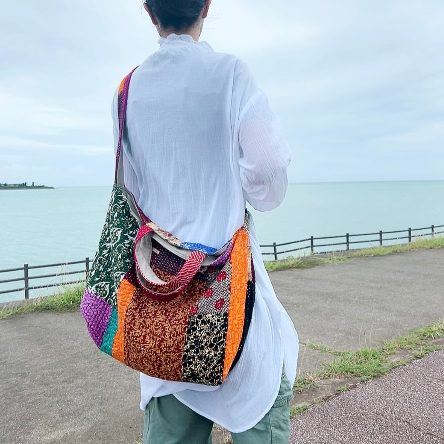 2wayトートバッグ | ぷくぷーく｜ラリーキルトバッグ 帆布カバン、布小物