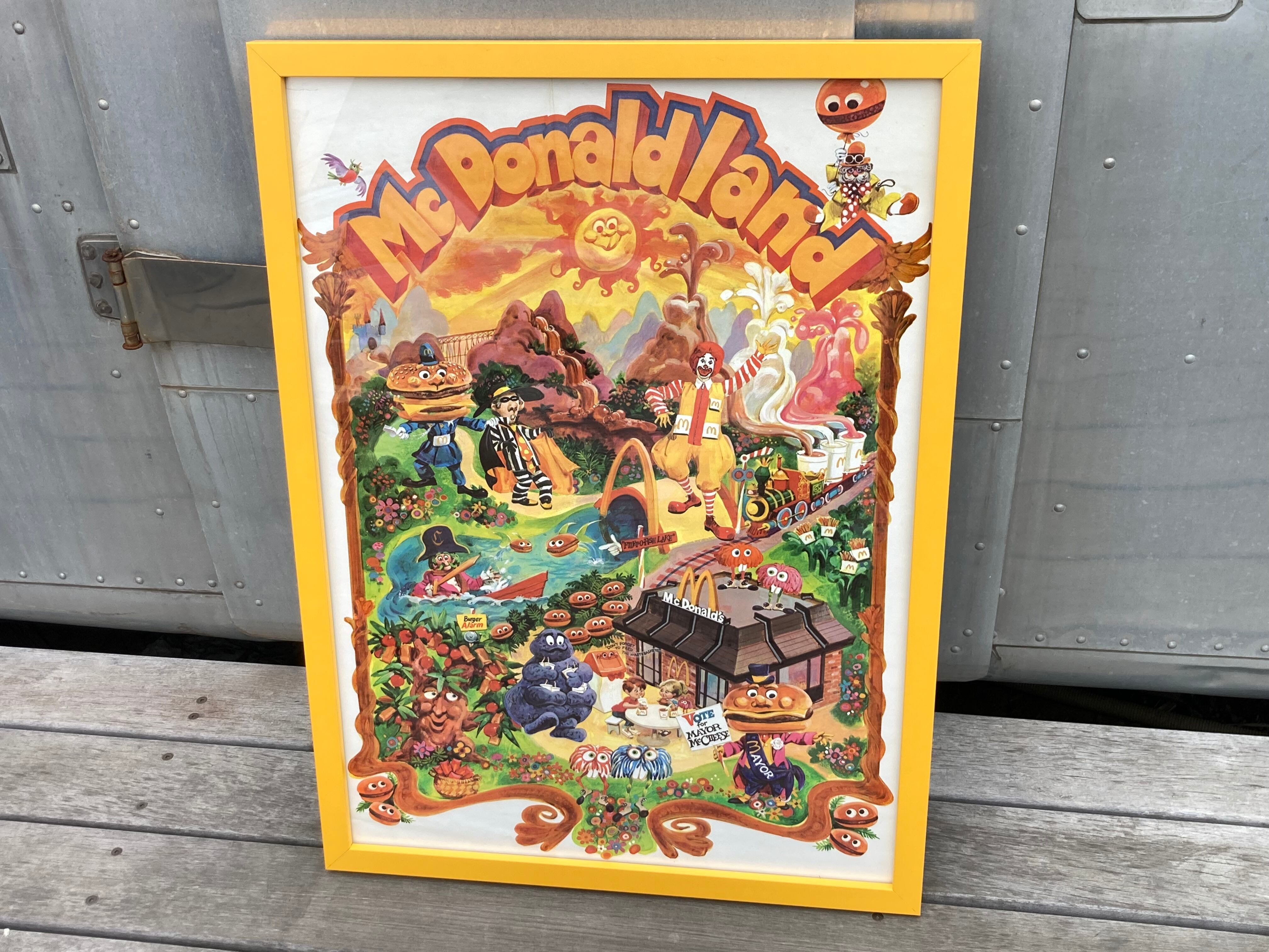 70s McDonald’s poster