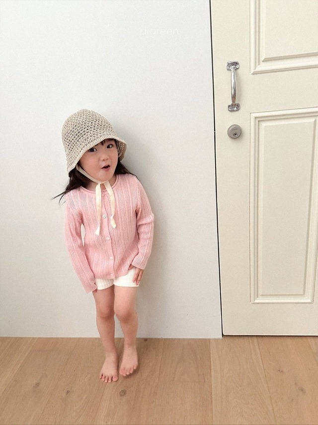 〘予約〙digreen / wiggly rib cardigan