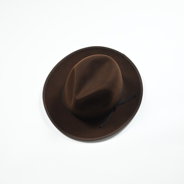 RACAL / Pocketable Fedra Hat【ブラウン】