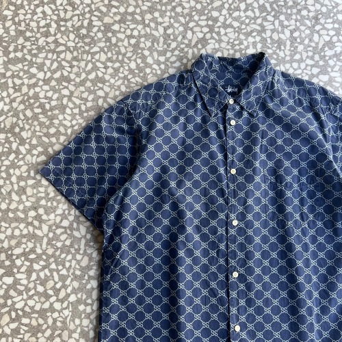 STUSSY / 90’s usa製 SS Chanel logo shirt size L