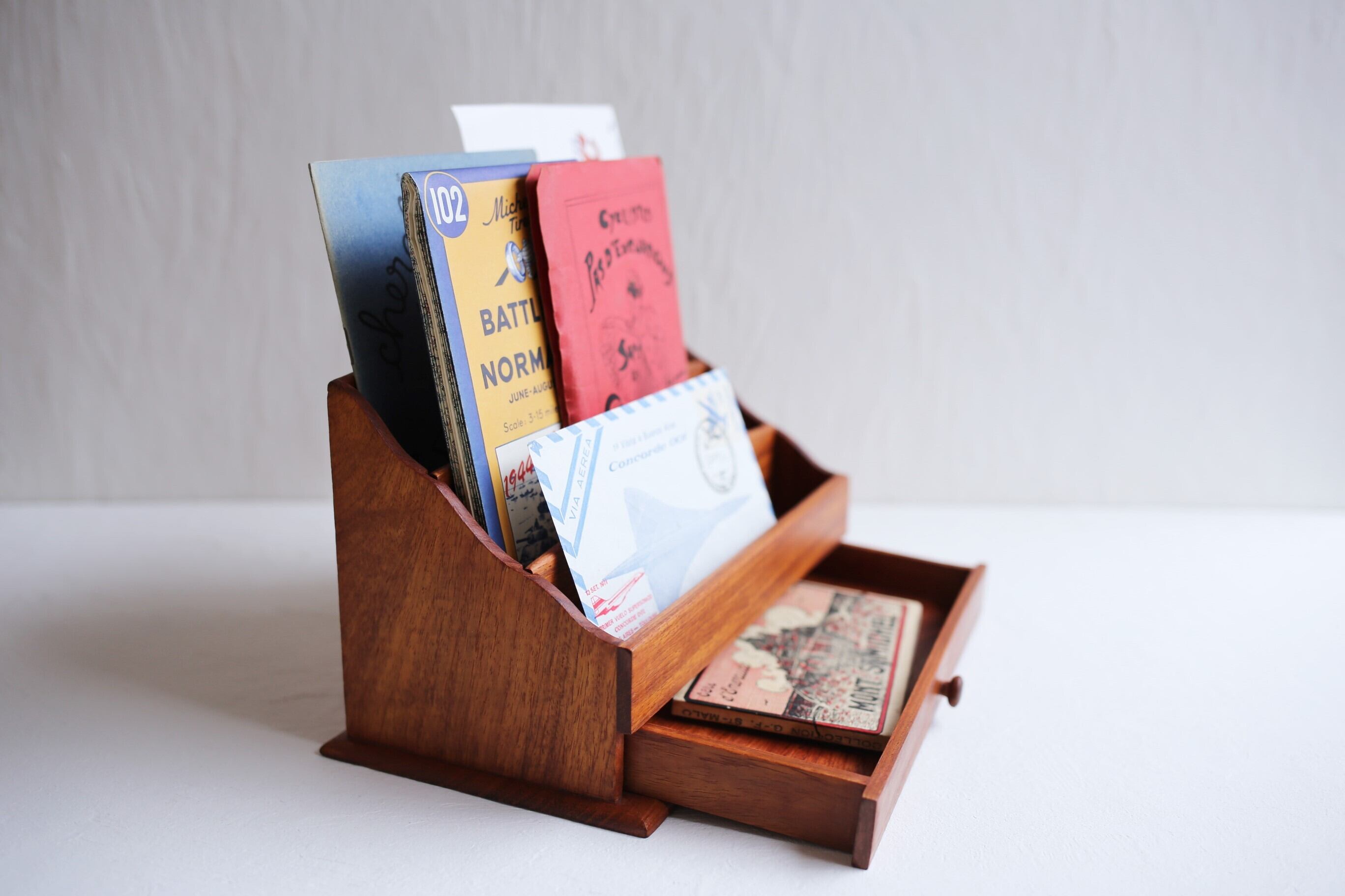 フランスアンティーク　レターホルダー フランス アンティーク ヴィンテージ レターラック レタースタンド