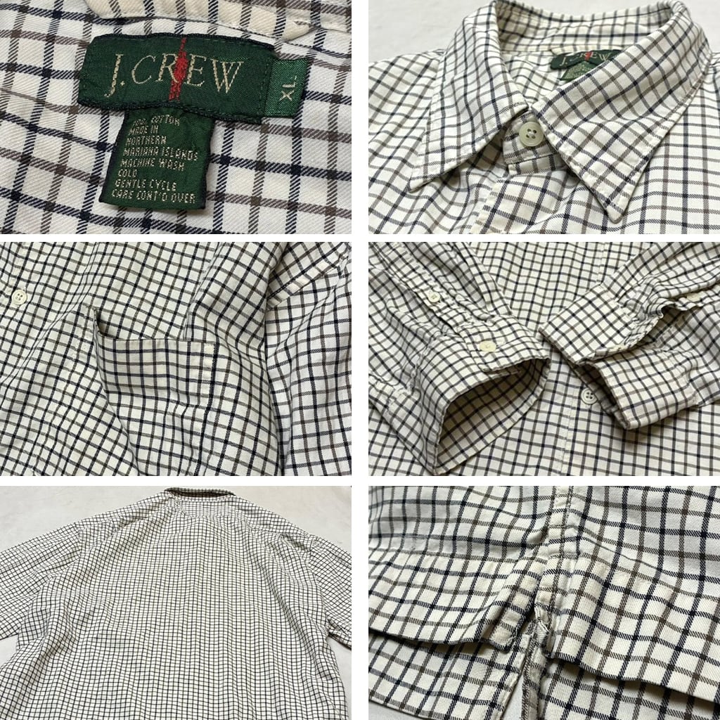古着 ジェイクルー J.Crew バッファローチェック 長袖 フランネルチェックシャツ メンズS相当/eaa607051 古着 ジェイクルー J.Crew バッファローチェック 長袖 フランネル