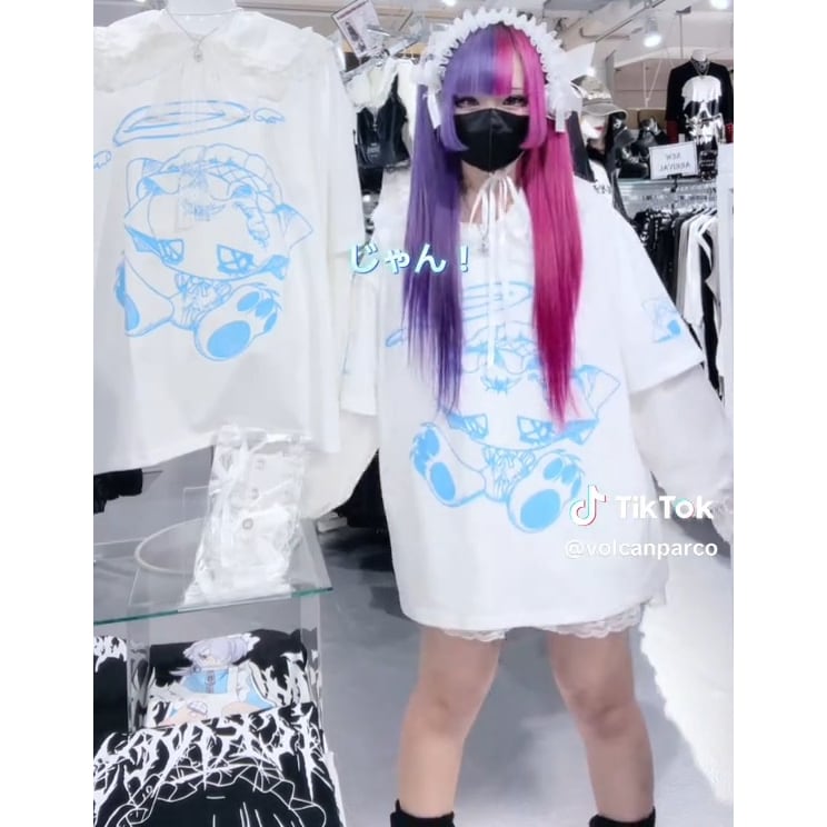 6/3 BLACK M再入荷！】泣きねこTシャツ | VOLCAN&APHRODITE 公式通販