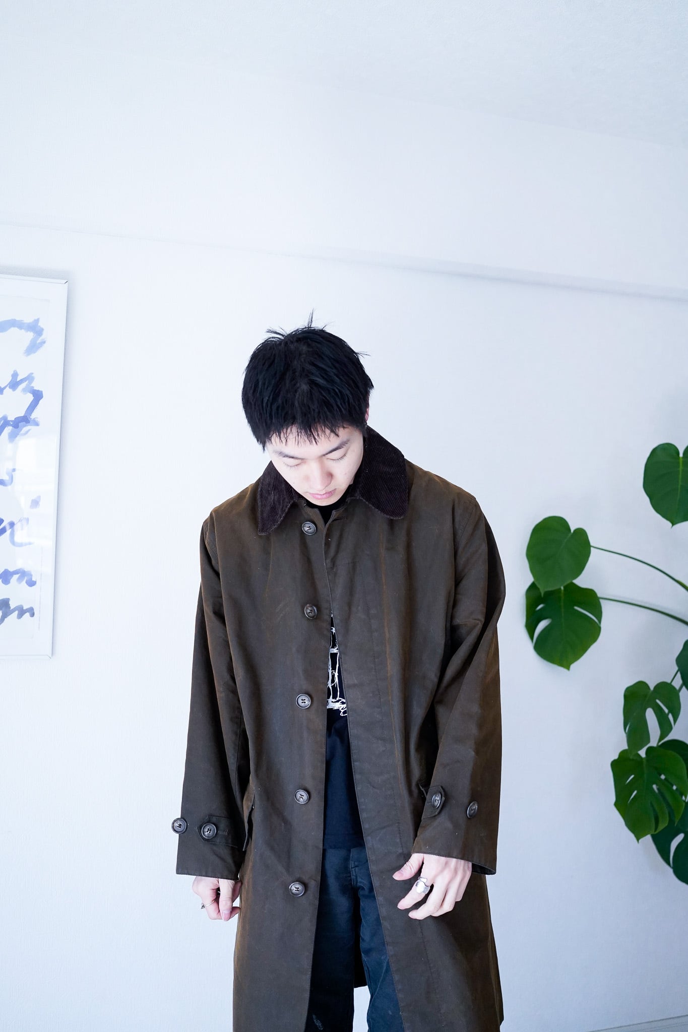 【最終価格】BARBOUR 3/4コート 00s 最終価格】BARBOUR 3/4コート 00s 00's Barbour