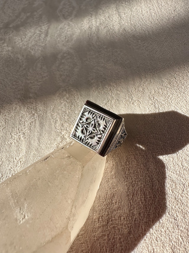 Tuareg silver Ring from Morocco