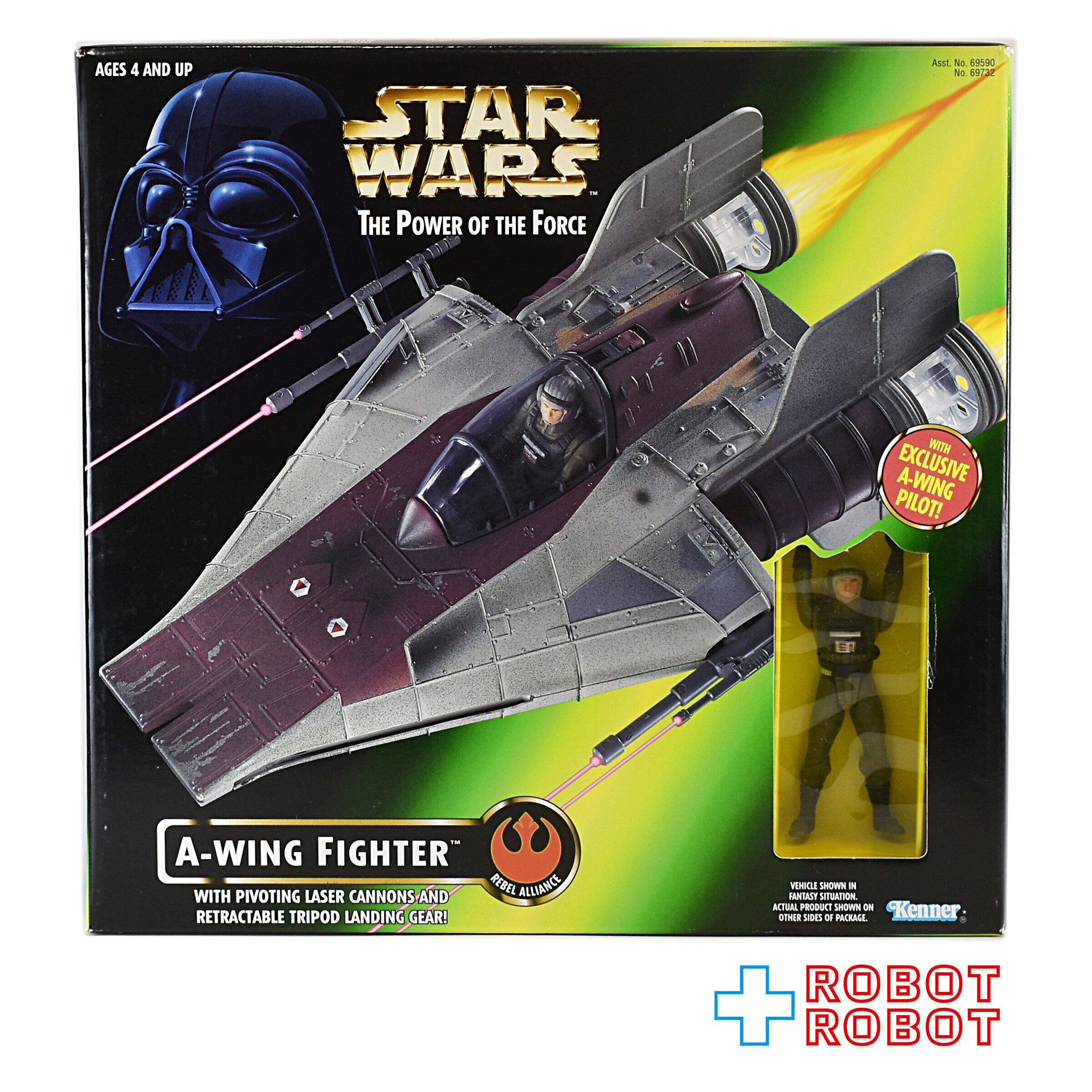 スター・ウォーズ POTF2 Aウイング・ファイター ビークル 未開封