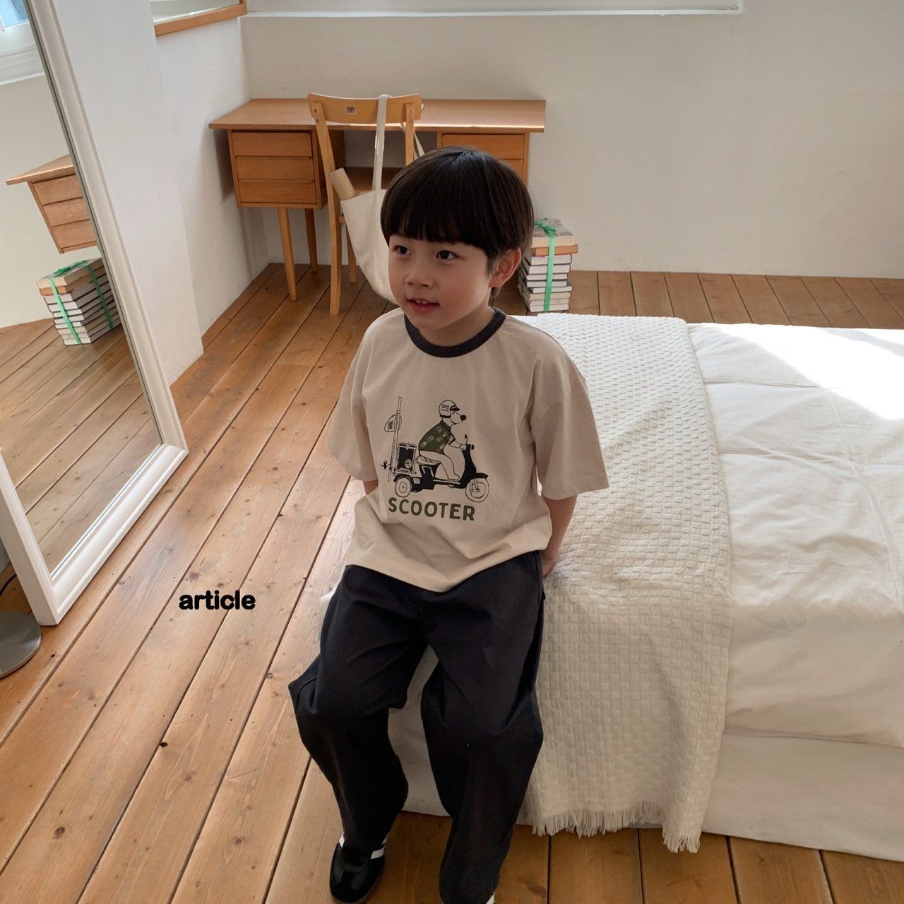 [article] Scooter Tee Shirt +fee2 / [아티클] 스쿠터티셔츠
