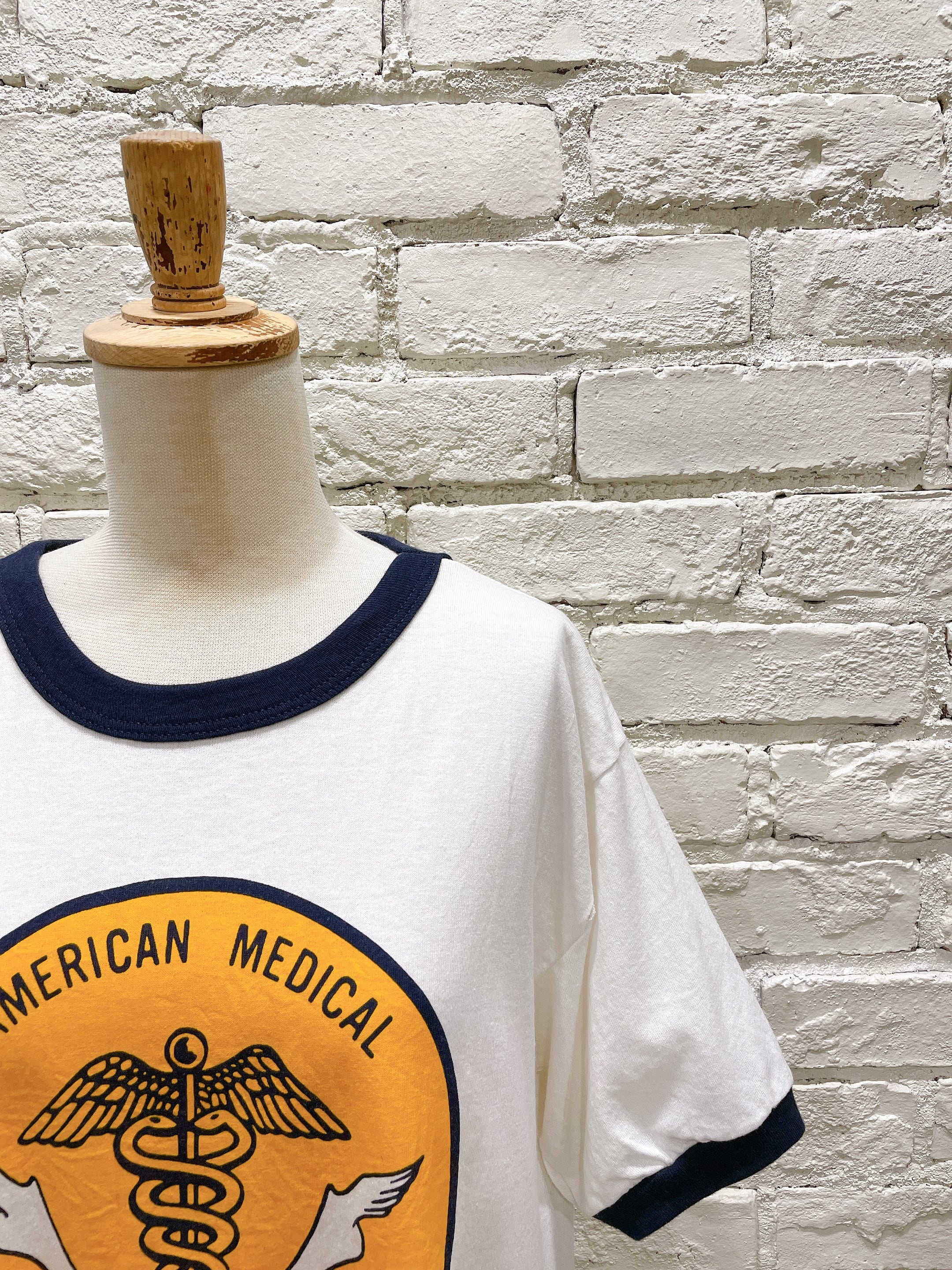 80年代 Champion AMAA ヴィンテージリンガーTシャツ USA製  