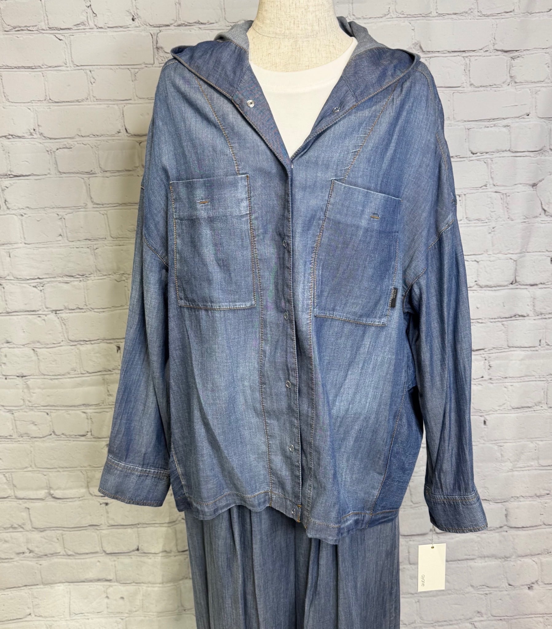 SALE！ayane アヤン シアーデニムフーディシャツ 816302 | Select Shop