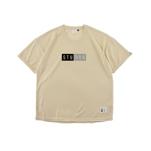 W Box Logo T-shirts :クリーム ロゴ色選択可