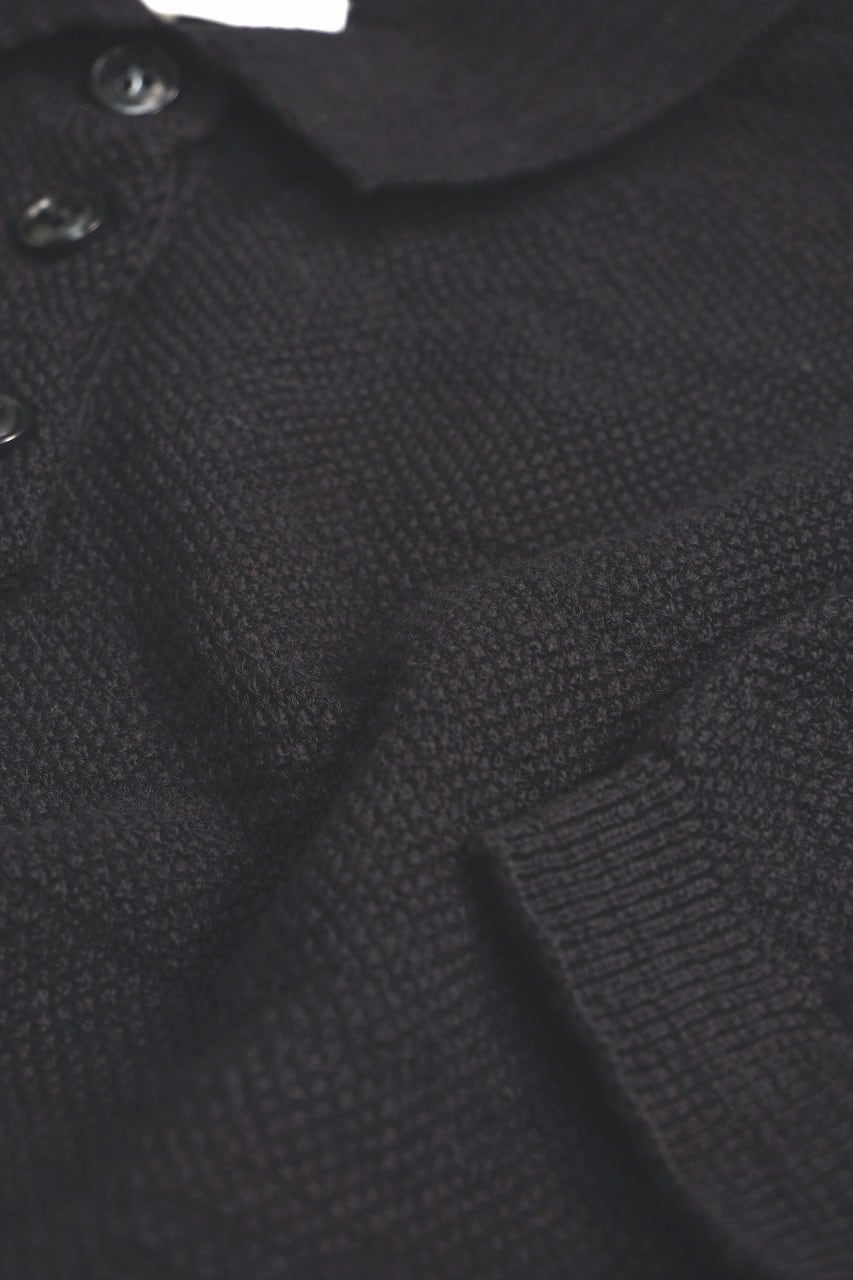 OG Slub Moss Stitch Polo S/S