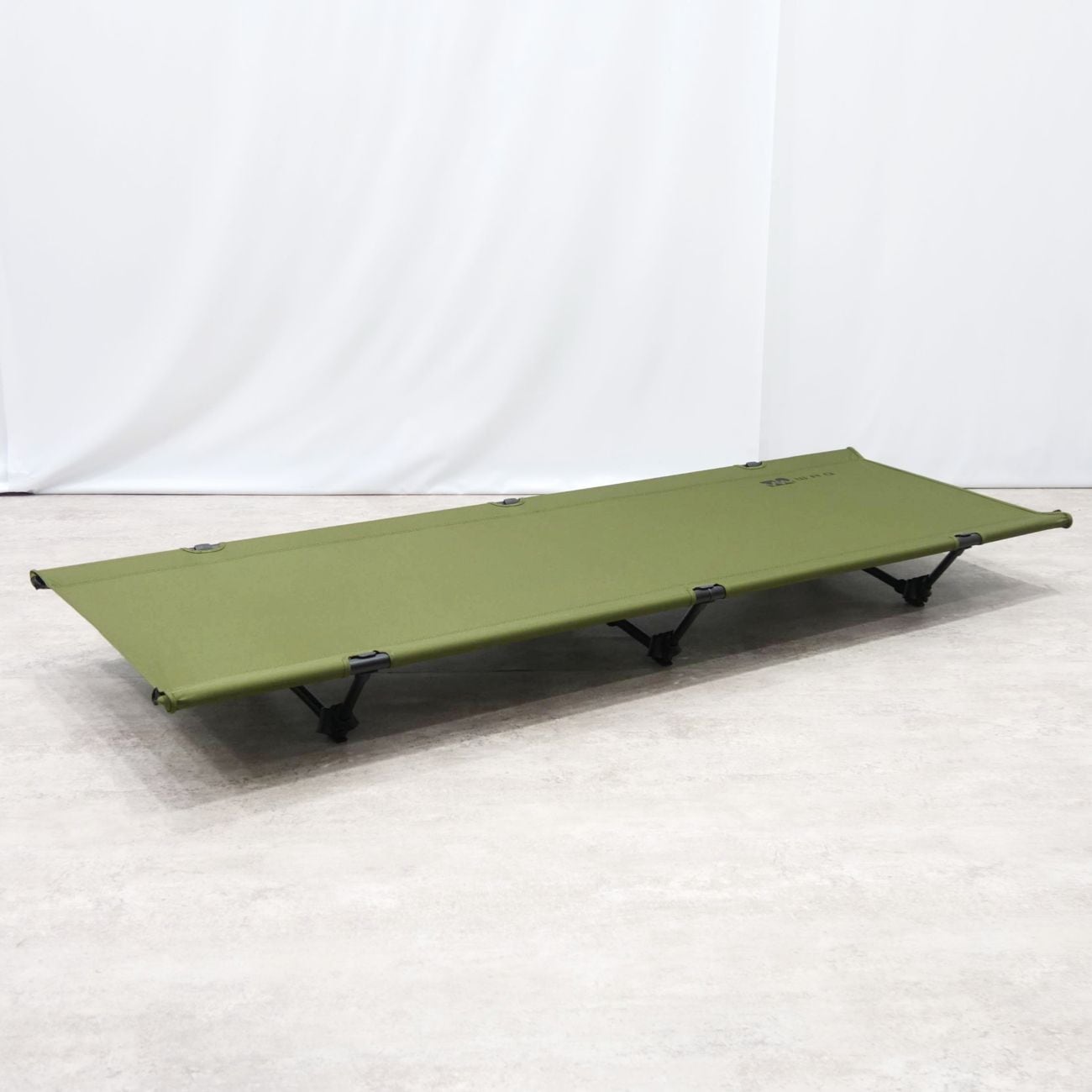 極美品 ワック WAQ 2WAY フォールディング コット タン キャンプ 寝具