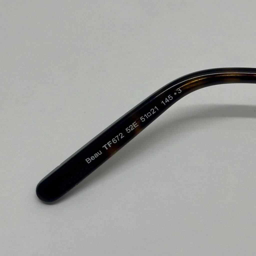 TOM FORD トムフォード Beau サングラス TF672 52E ブラウン系