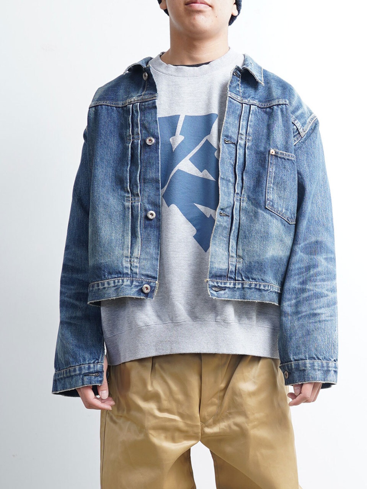 Yenope】FLOW DENIM JACKET フロウデニムジャケット YENOPE YE-J-021 