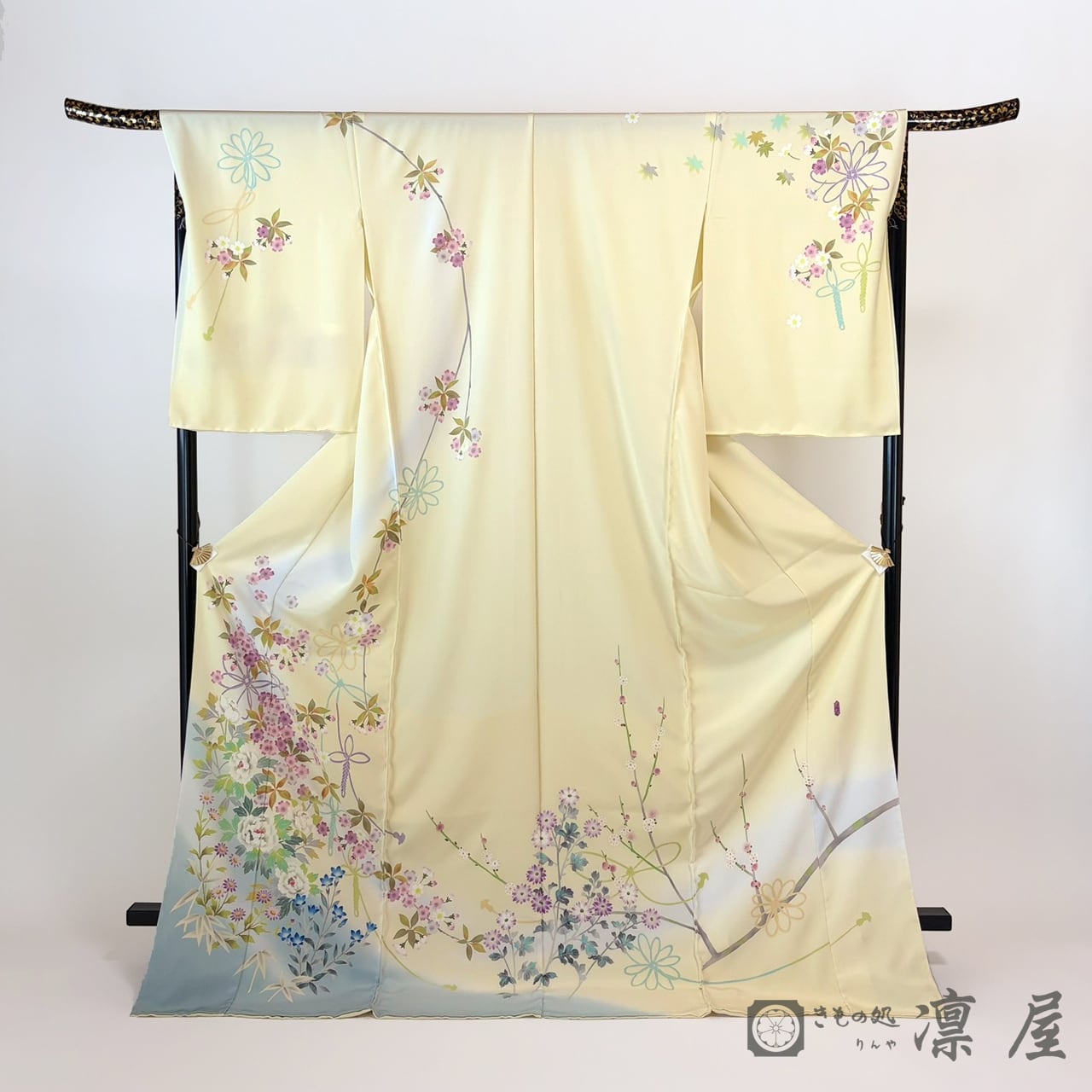 加賀友禅 訪問着「花彩」 | きもの処 凛屋 ONLINE SHOP