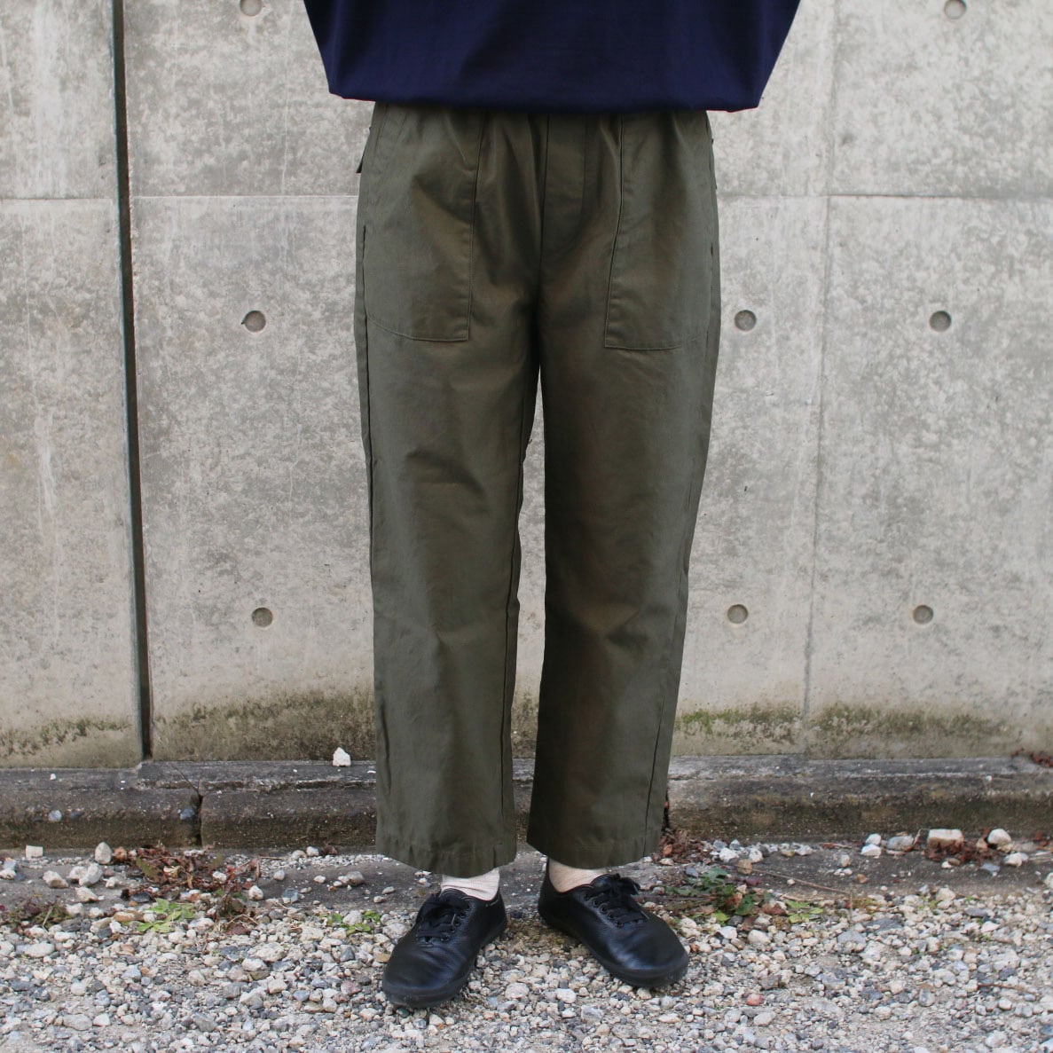TRAVAIL MANUEL_バックサテンファティーグパンツ | Fuzzy Clothed