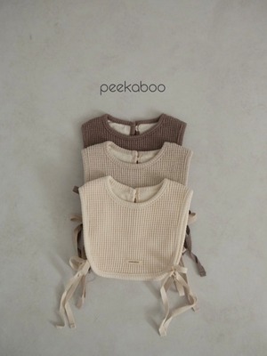 【即納】peekaboo / bebe)choco bib