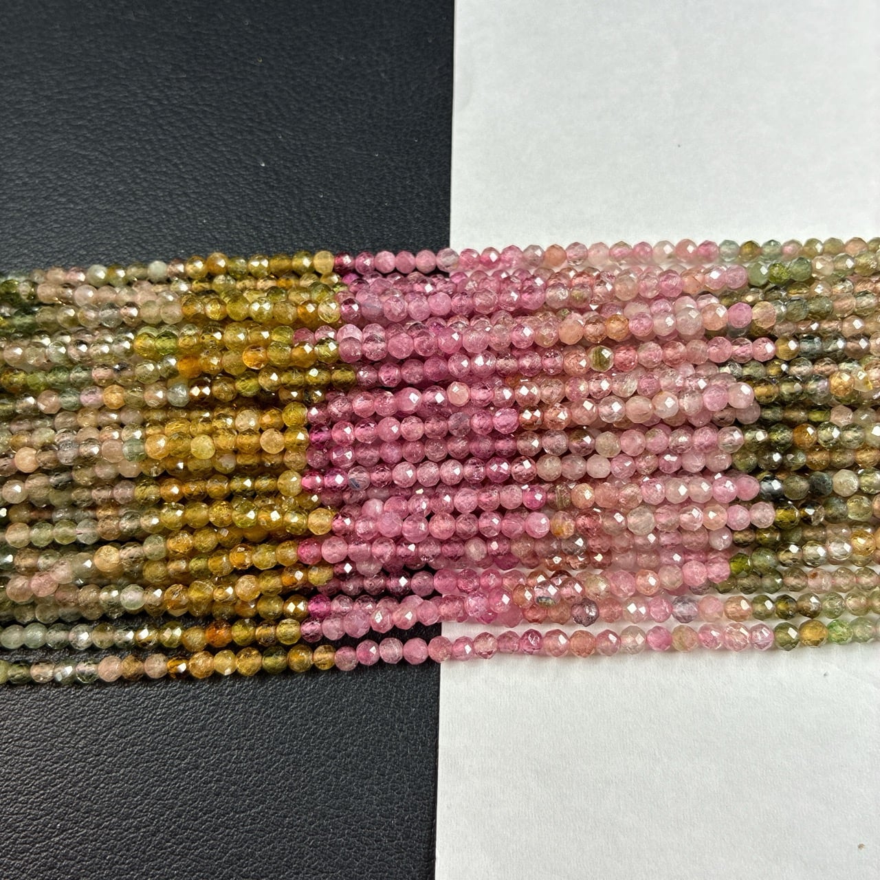 トルマリン ラウンド カラフル 3㎜ | K0029