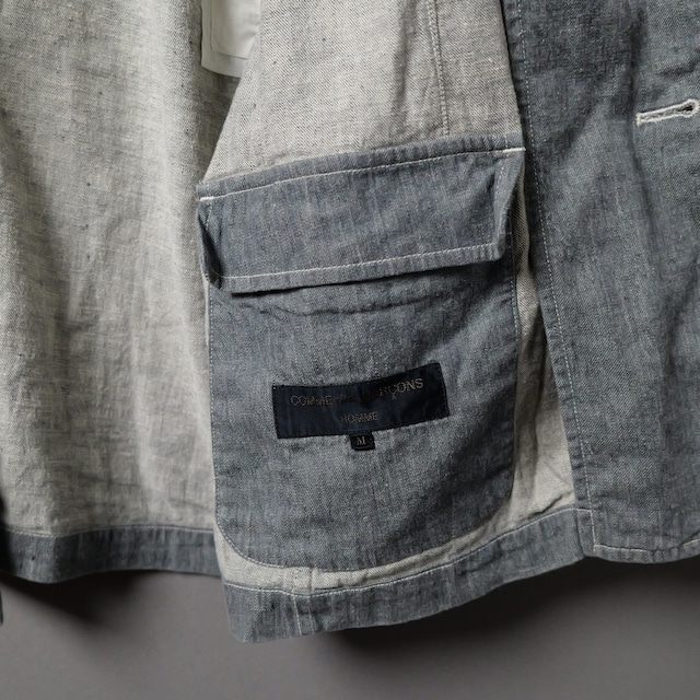 [COMME des GARÇONS HOMME]  linen jacket