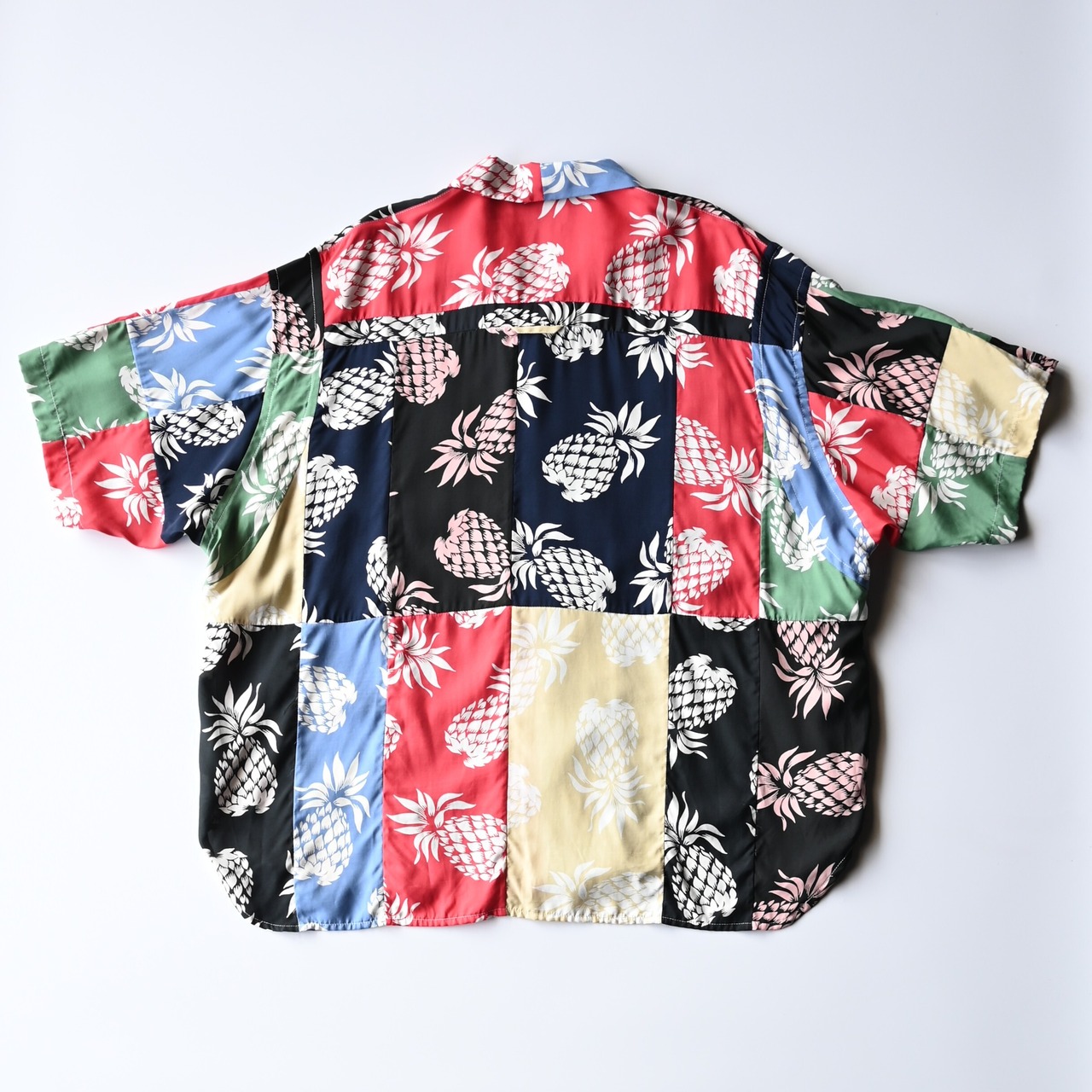 Leh / Patchwork Half Sleeve Shirts