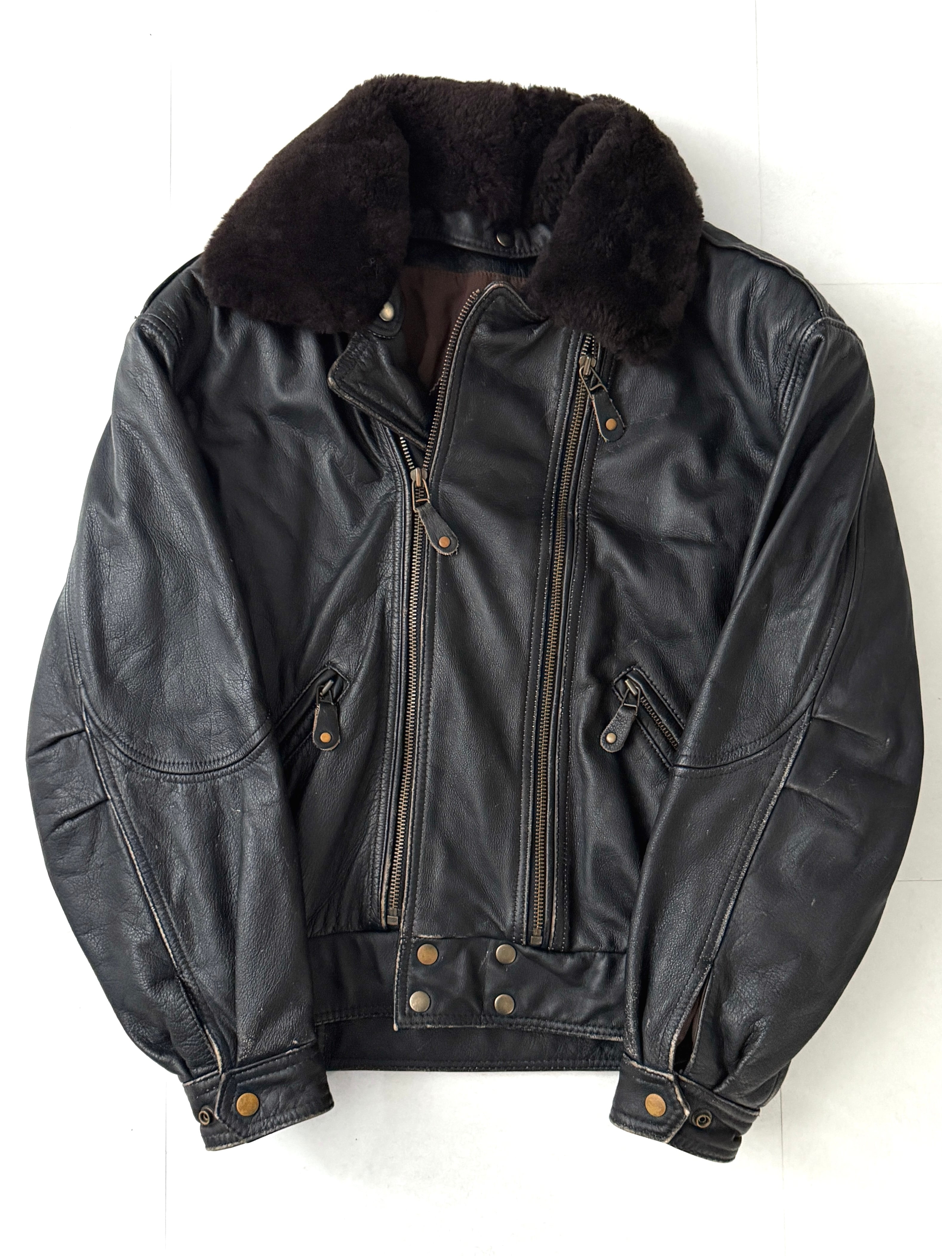 60s～ TAUBERS OF CALIFORNIA Motorcycle Leather Jacket | PAY ID