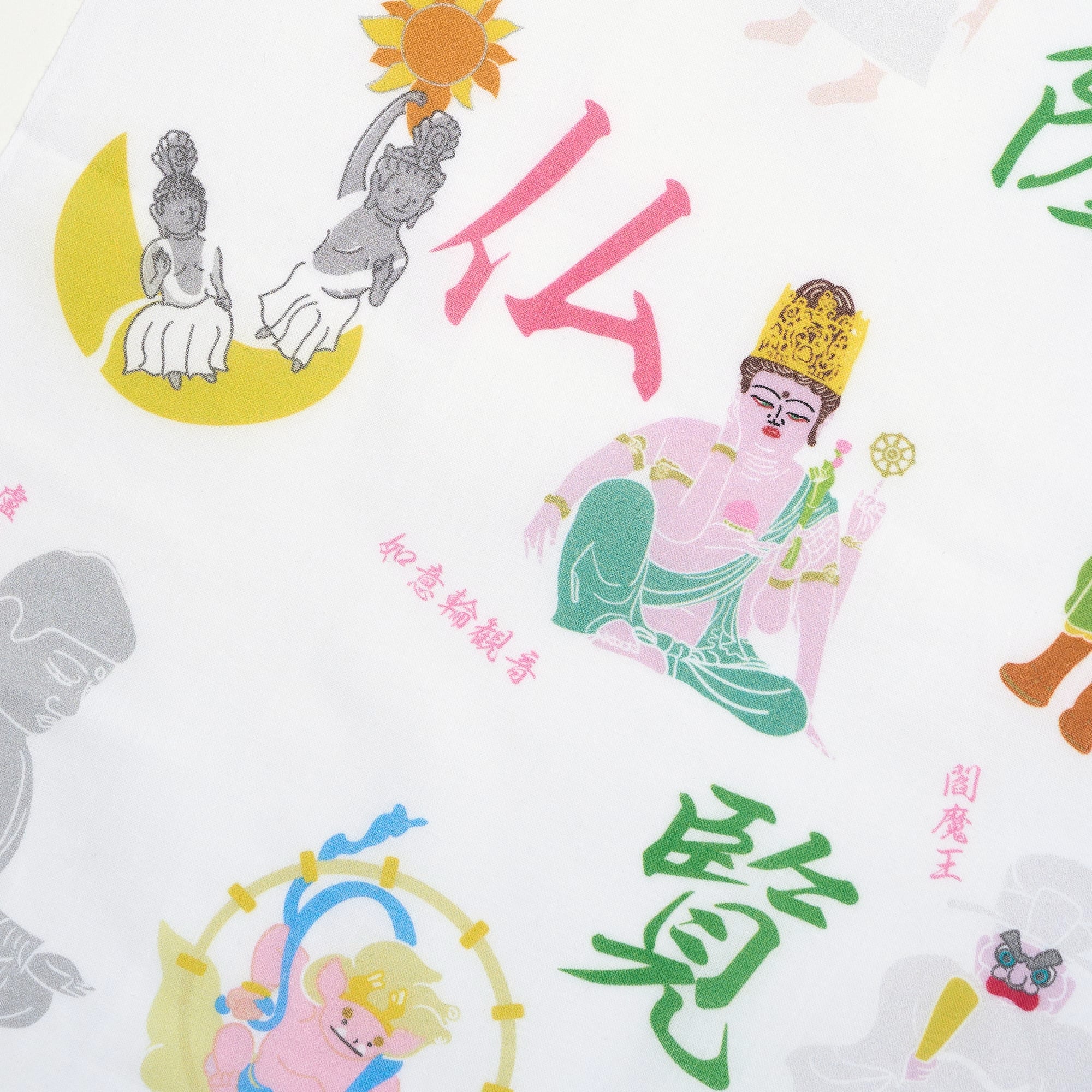 仏像手ぬぐい フルカラー 仏像 | BOSATSU BRAND｜ボサツブランドの