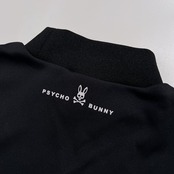 Psycho Bunny サイコバニー カモフラバニー モックネック ドライ カットソー サイズ XL /ブラック系 ゴルフウェア スポーツ