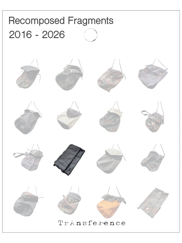TrAnsference military pocket assorted purse - recomposed fragments of 2016 - 2026