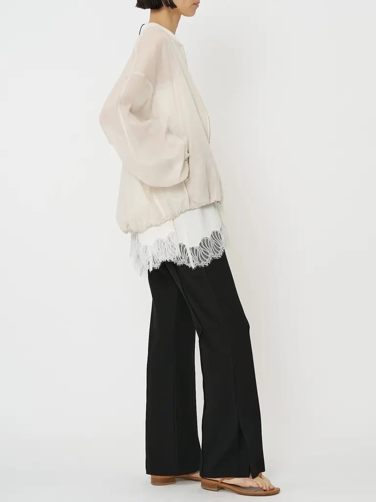 【CHIGNON】ヘムレースサテンタンク　1561-061