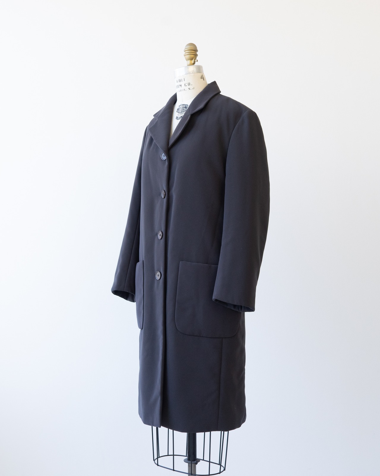 〈Hermès by martin margiela〉Padded Chester Coat