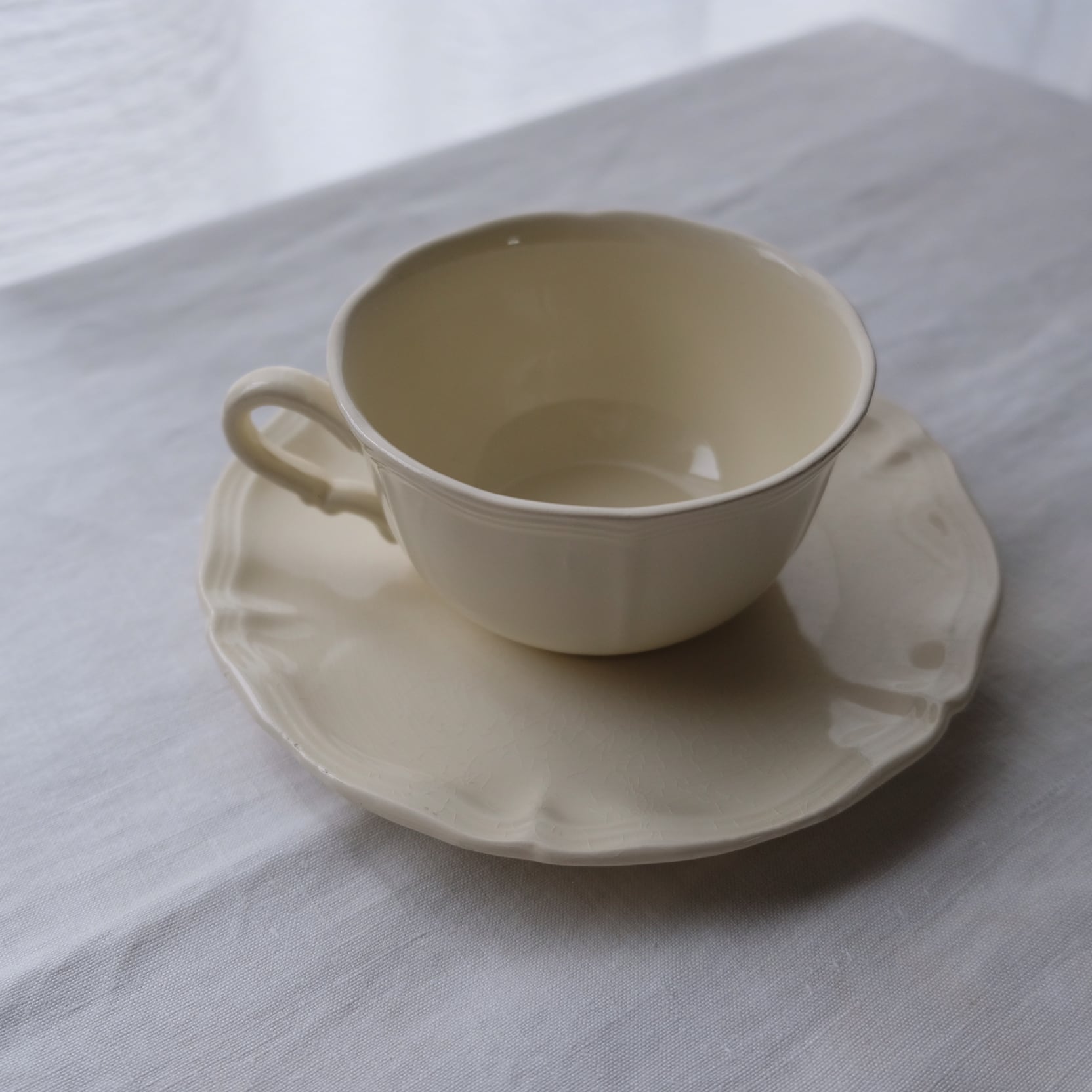 Sarreguemines chocolat cup ＆saucer（d） | Bonetat