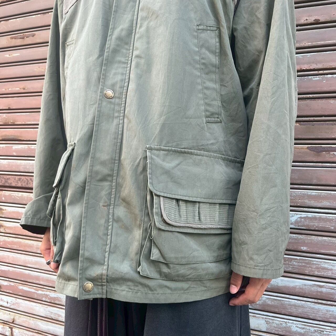 90s フランス製 Decathlon ユーロ ハンティングジャケット XL ダブル