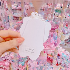 【A4】93-17ぬいぐるみ用ヘッドドレス（ホイップチェリー）
