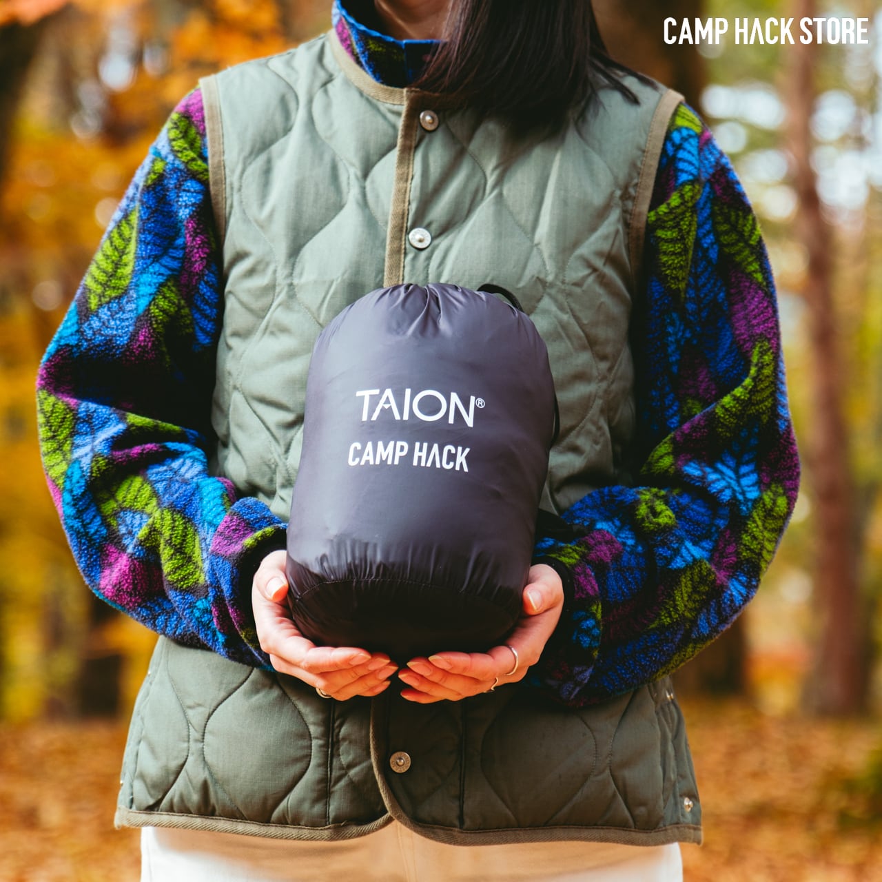 ダウンブランケット 底冷えを防ぐ「ワイドダウンブランケット」 | CAMP HACK STORE