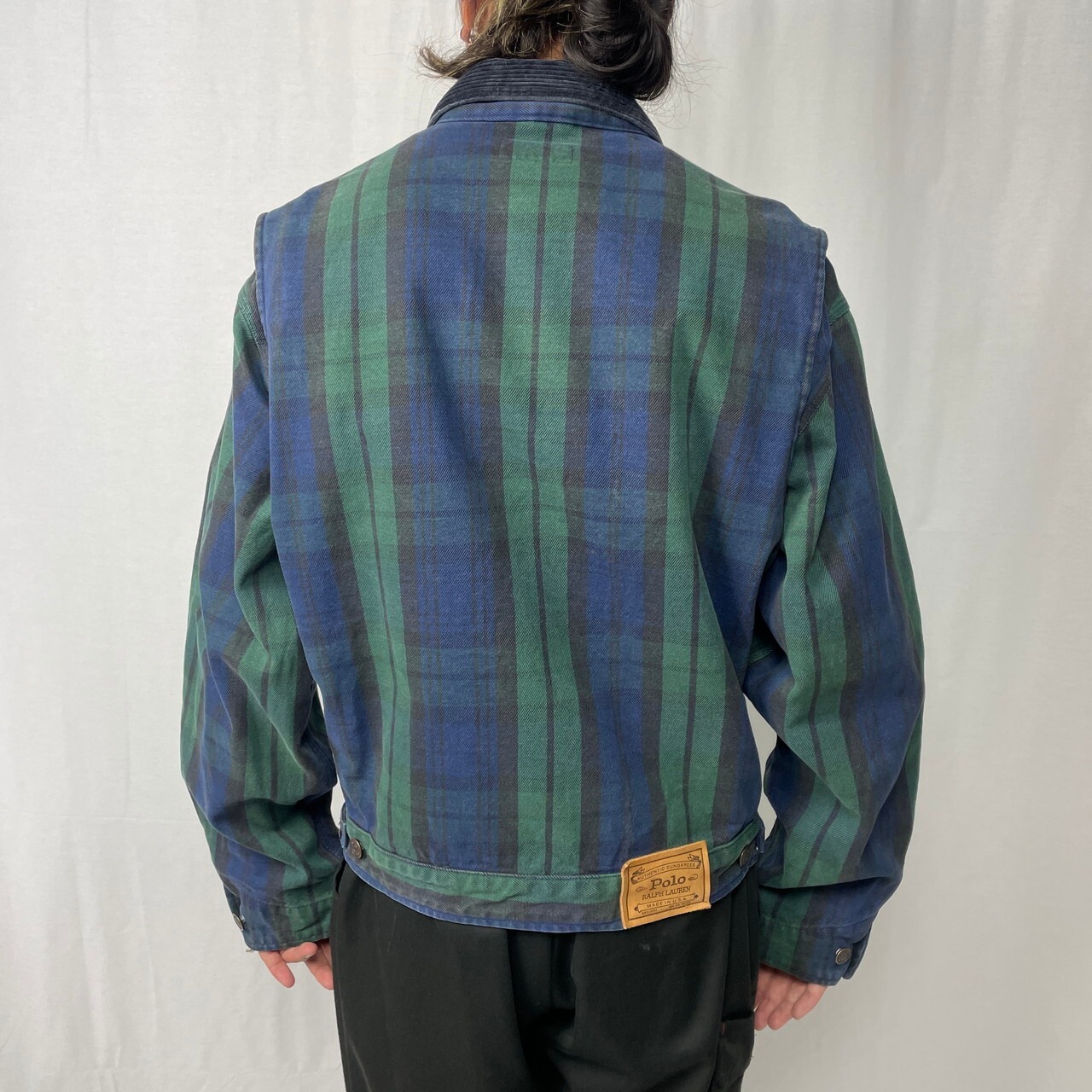90年代 USA製 Polo by Ralph Lauren ポロバイラルフローレン チェック 