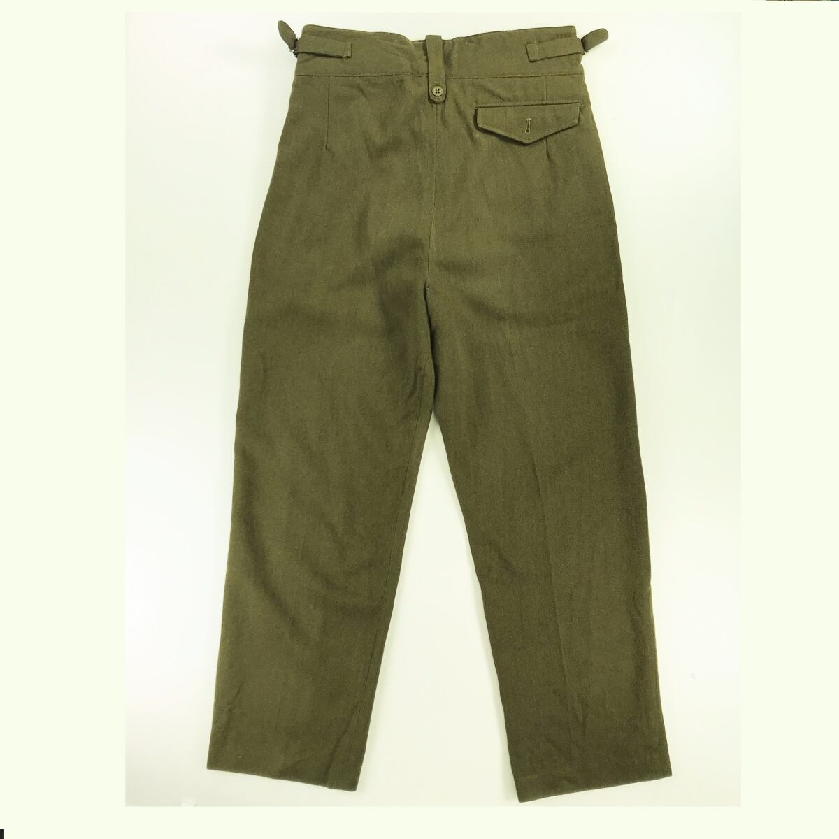 BRITISH ARMY イギリス軍 60年代 ウール パンツ トラウザース ダーク BRITISH ARMY イギリス軍 60年代 ウール パンツ トラウザース ダーク