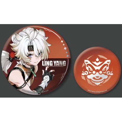 エテルノレシ 缶バッジ アッシュ アップ 30個