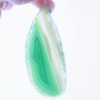 Healing Green 07 - アゲートヒーリングチャイム / Agate Sun Catcher Wind Chime 320