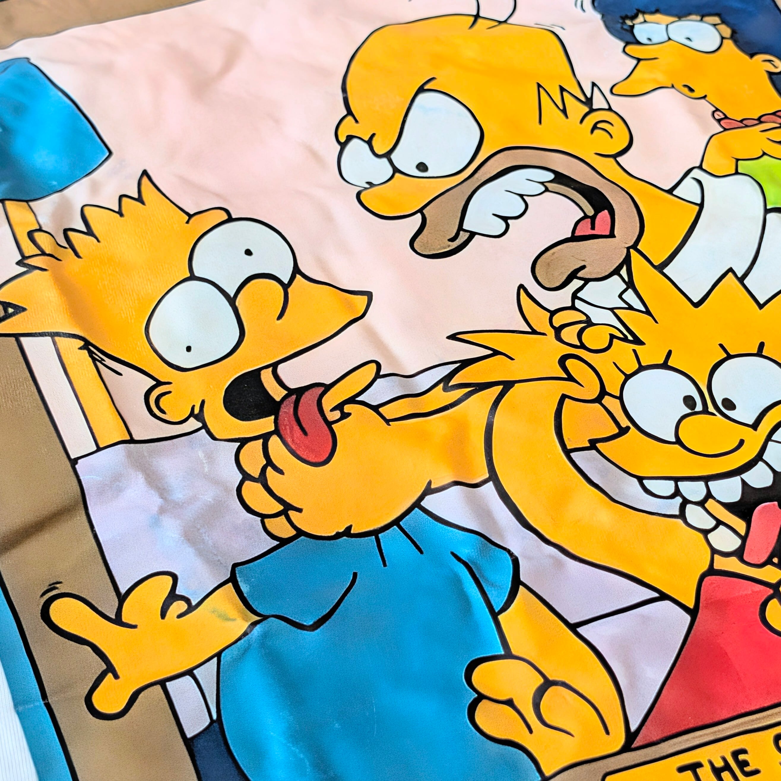 【 The Simpsons( ザ・シンプソンズ ) 】『 シンプソンファミリー 』写真撮ってもハチャメチャTシャツ(笑)〚アメリカン雑貨 アメトイ〛