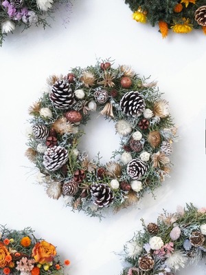 Christmas wreath No.25   -PLAY original 2023-