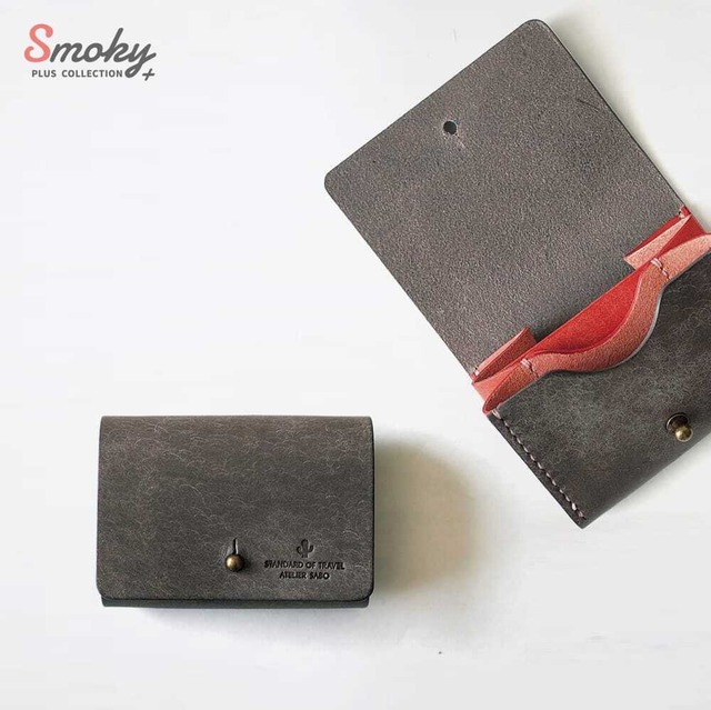 財布いらずの小銭入れ【ネイビー×イエロー】